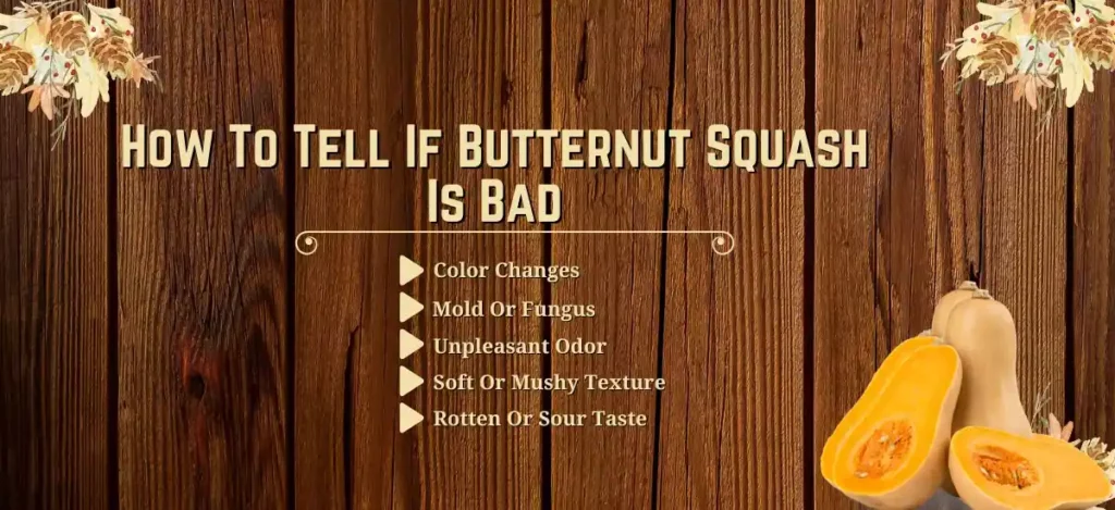 how to tell if butternut squash is bad